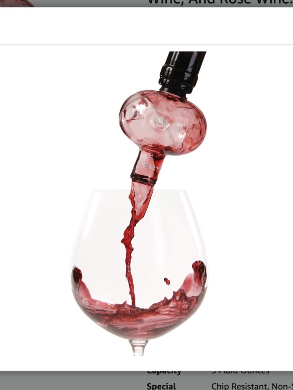 Soirée In-Bottle Wine Aerator - NWT - Picture 4 of 8
